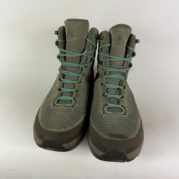 Vasque Torre Hiking Boots Women's 10 Olive Green Suede Lace-Up Ankle Waterproof - Picture 4 of 10